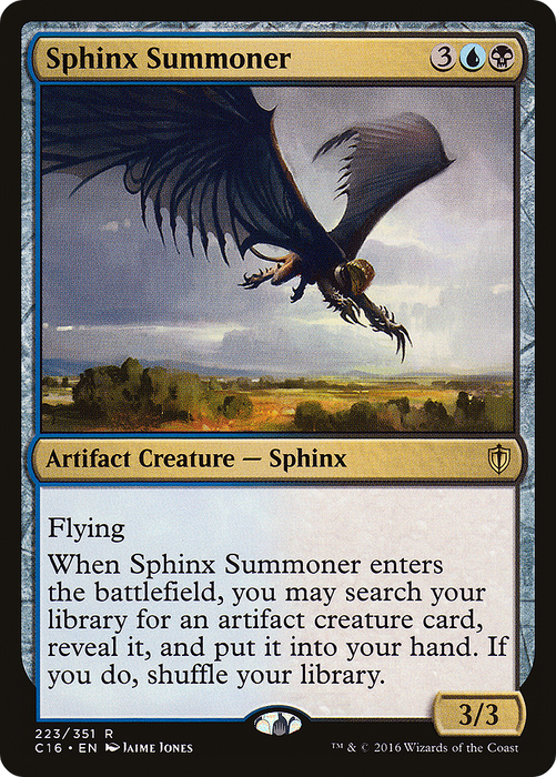 Sphinx Summoner (C16-223) - rare