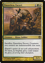 Dauntless Escort (ARB-067) - rare - Foil