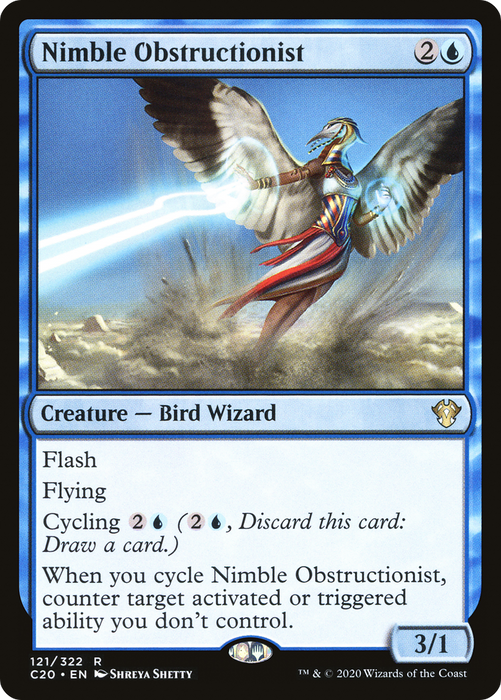 Nimble Obstructionist (C20-121) - rare