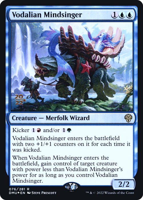 Vodalian Mindsinger (PRE-76S) - rare - Foil