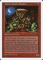 Mons's Goblin Raiders (5ED-251) - common