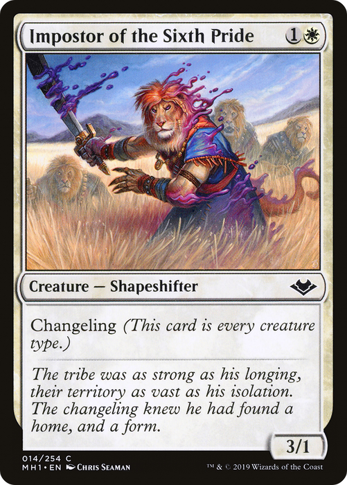 Impostor of the Sixth Pride (MH1-014) - common - Foil