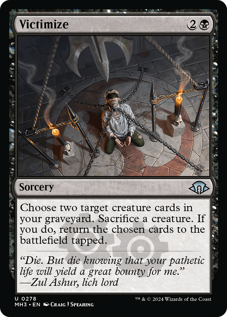 Victimize (MH3-278) - uncommon - Foil