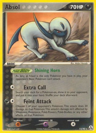 Absol (015) - LM  - Rare