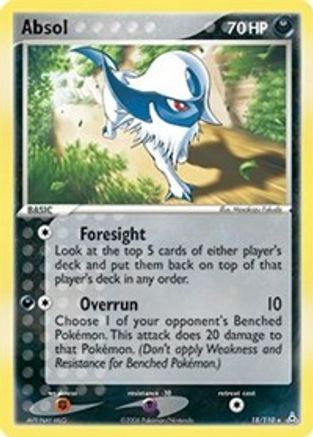 Absol (018) - HP  - Rare