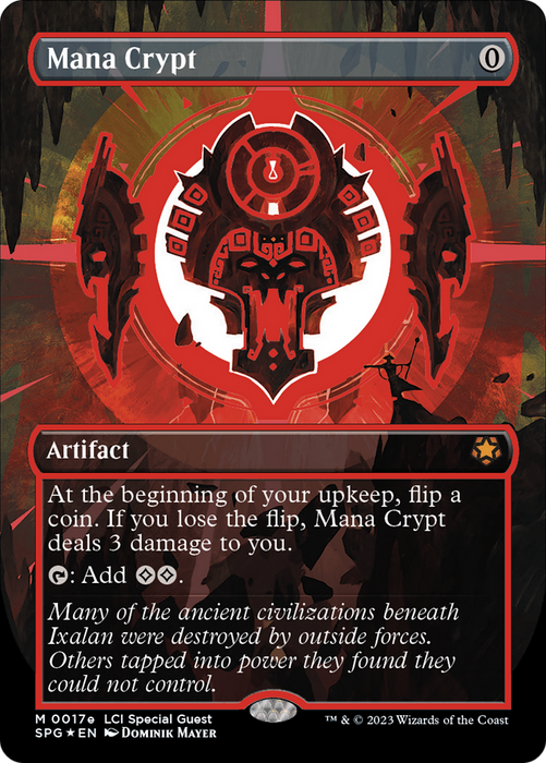 Mana Crypt (SPG-17E) - mythic (Borderless) - Foil