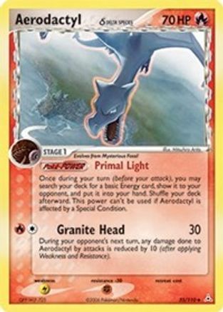 Aerodactyl (Delta Species) (035/110) - HP  - Uncommon - Reverse Holofoil