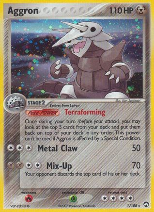Aggron () - PK - Holo Rare - Holofoil