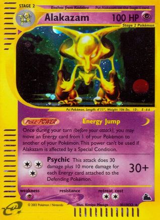Alakazam (H1) (0H1) - S  - Holo Rare - Holofoil