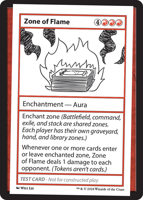 Zone of Flame (MB2PC-334) - rare