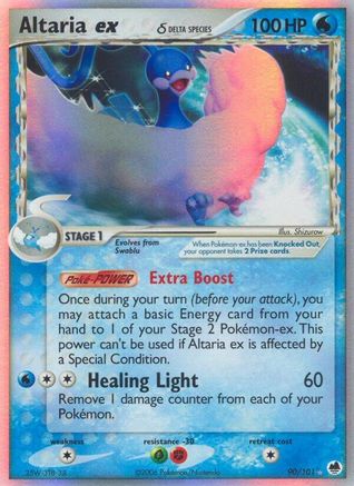 Altaria ex (Delta Species) (090) - DF  - Ultra Rare - Holofoil