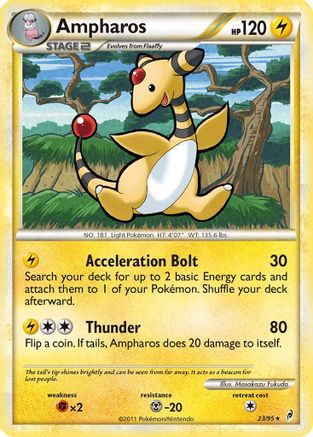 Ampharos (023) - COL  - Rare