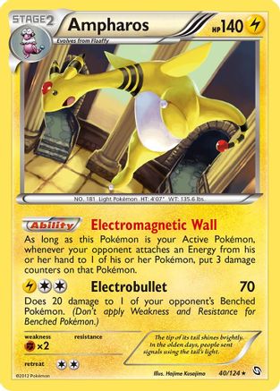 Ampharos (040) - DE  - Holo Rare - Holofoil
