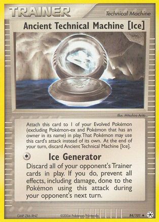 Ancient Technical Machine [Ice] (084) - HL  - Uncommon