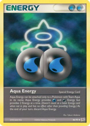 Aqua Energy (086) - TMVTA  - Uncommon - Reverse Holofoil