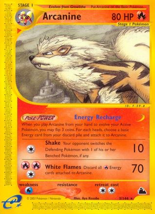 Arcanine (3) (003) - S  - Rare
