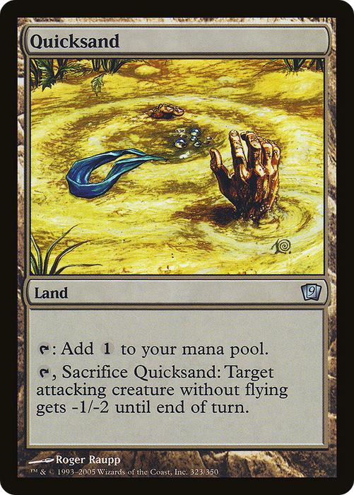 Quicksand (9ED-323★) - uncommon - Foil
