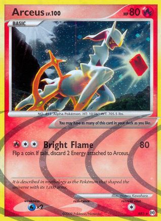 Arceus (AR3) (AR3) - A  - Holo Rare - Holofoil
