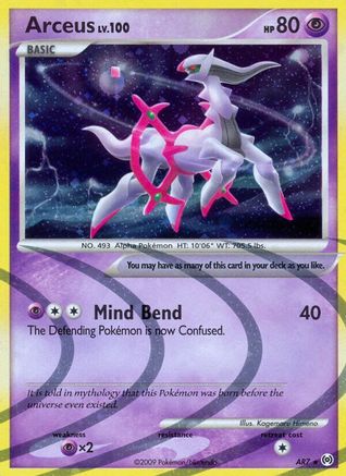 Arceus (AR7) (AR7) - A  - Holo Rare - Holofoil