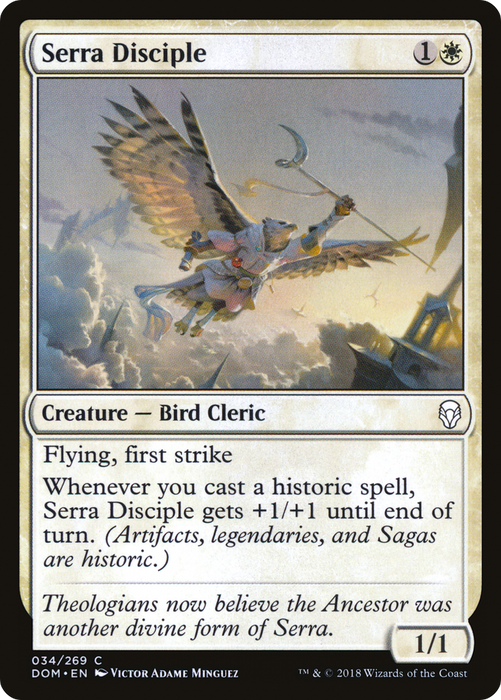 Serra Disciple (DOM-034) - common - Foil
