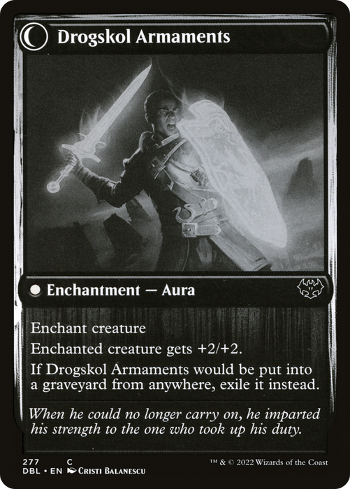 Drogskol Infantry // Drogskol Armaments (DBL-277) - common: (Double Faced Transform)