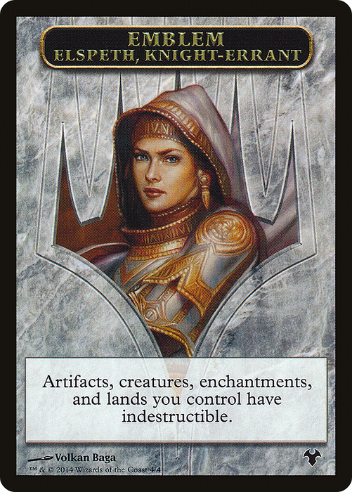 Elspeth, Knight-Errant Emblem (MD1-004) - common