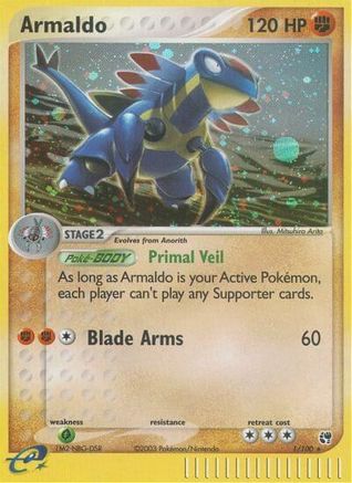 Armaldo (001) - S  - Holo Rare - Holofoil