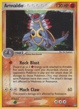 Armaldo (003) - PK  - Holo Rare - Holofoil