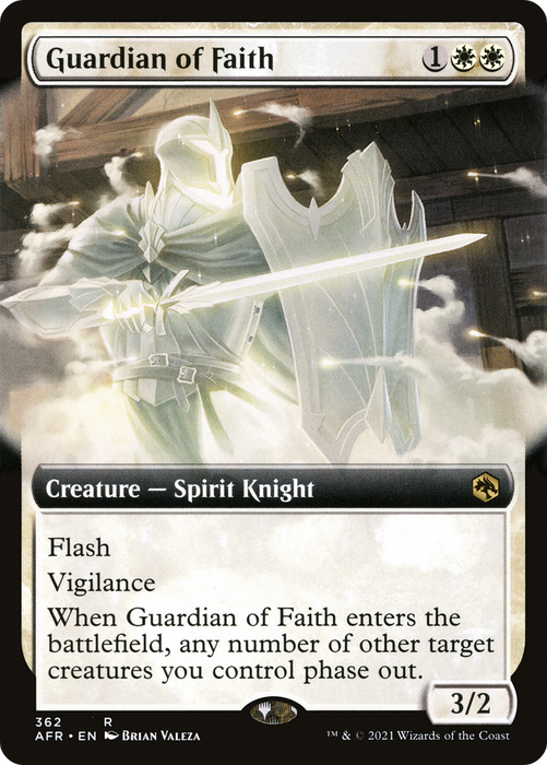 Guardian of Faith (AFR-362) - rare: (Extended Art) - Foil