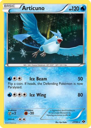 Articuno (027/99) - ND  - Holo Rare - Reverse Holofoil