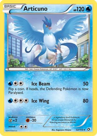 Articuno (032/113) - LT  - Holo Rare - Reverse Holofoil