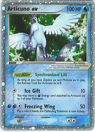 Articuno ex (032/40) - NP  - Promo - Holofoil