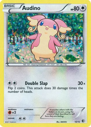 Audino (012/12) - MP2  - Promo - Holofoil