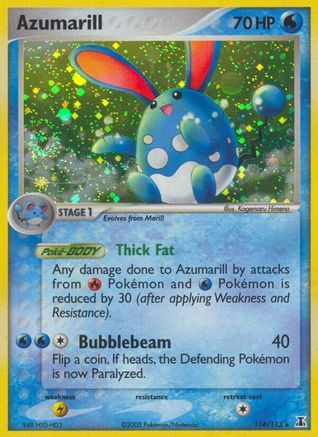 Azumarill (114) - DS  - Secret Rare - Holofoil