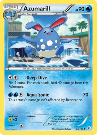 Azumarill (037) - BC  - Uncommon - Reverse Holofoil