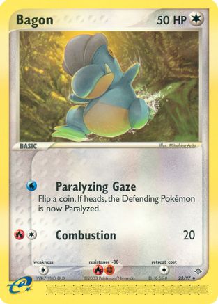 Bagon (023/097) - D  - Uncommon - Reverse Holofoil
