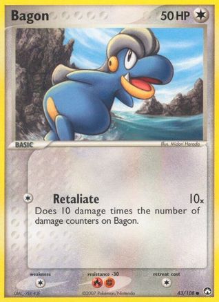 Bagon (043) - PK  - Common - Reverse Holofoil