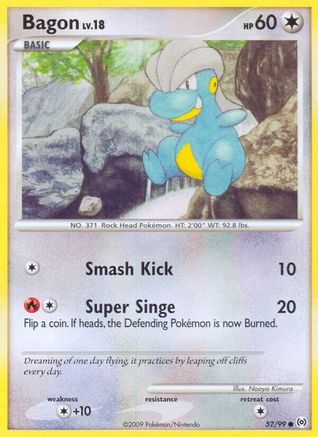 Bagon (052) - A  - Common - Reverse Holofoil