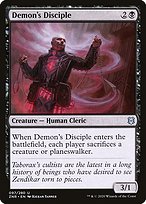 Demon's Disciple (ZNR-097) - uncommon - Foil