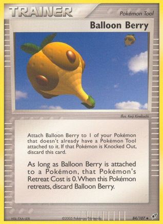 Balloon Berry (084) - D  - Uncommon - Reverse Holofoil