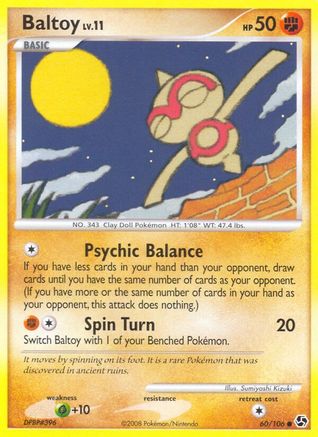 Baltoy (060/106) - GE  - Common