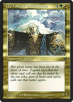 The Lady of the Mountain (LEG-263) - uncommon
