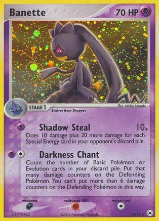 Banette (001) - HL  - Holo Rare - Holofoil
