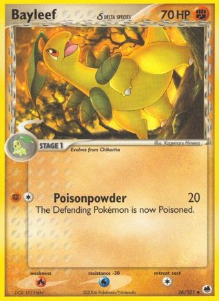 Bayleef (Delta Species) (026) - DF  - Uncommon