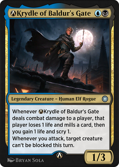 A-Krydle of Baldur's Gate (AFR-A-226) - uncommon
