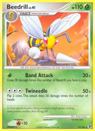 Beedrill (013) - GE  - Rare