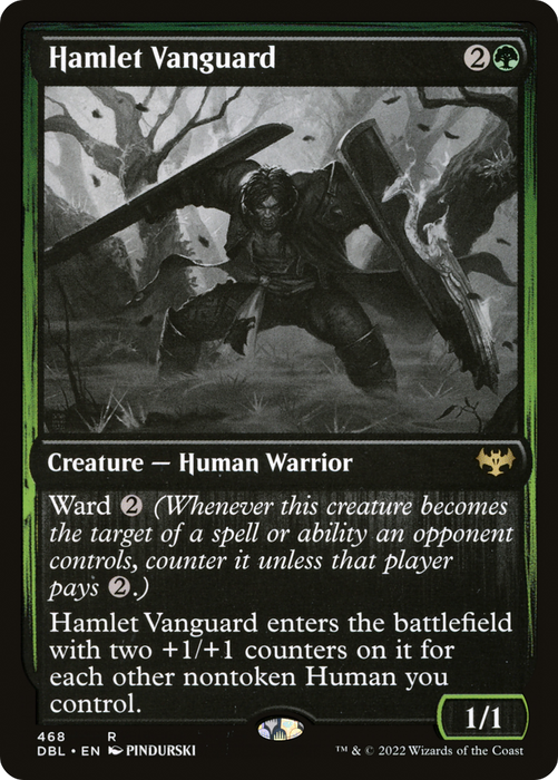Hamlet Vanguard (DBL-468) - rare - Foil