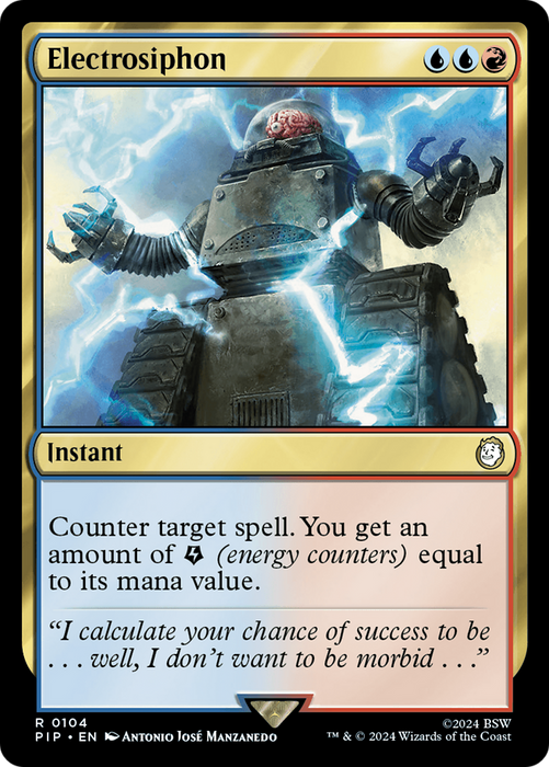 Electrosiphon (PIP-104) - rare