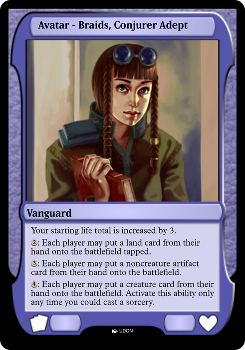 Braids, Conjurer Adept Avatar (PMOA-066) - rare - Foil