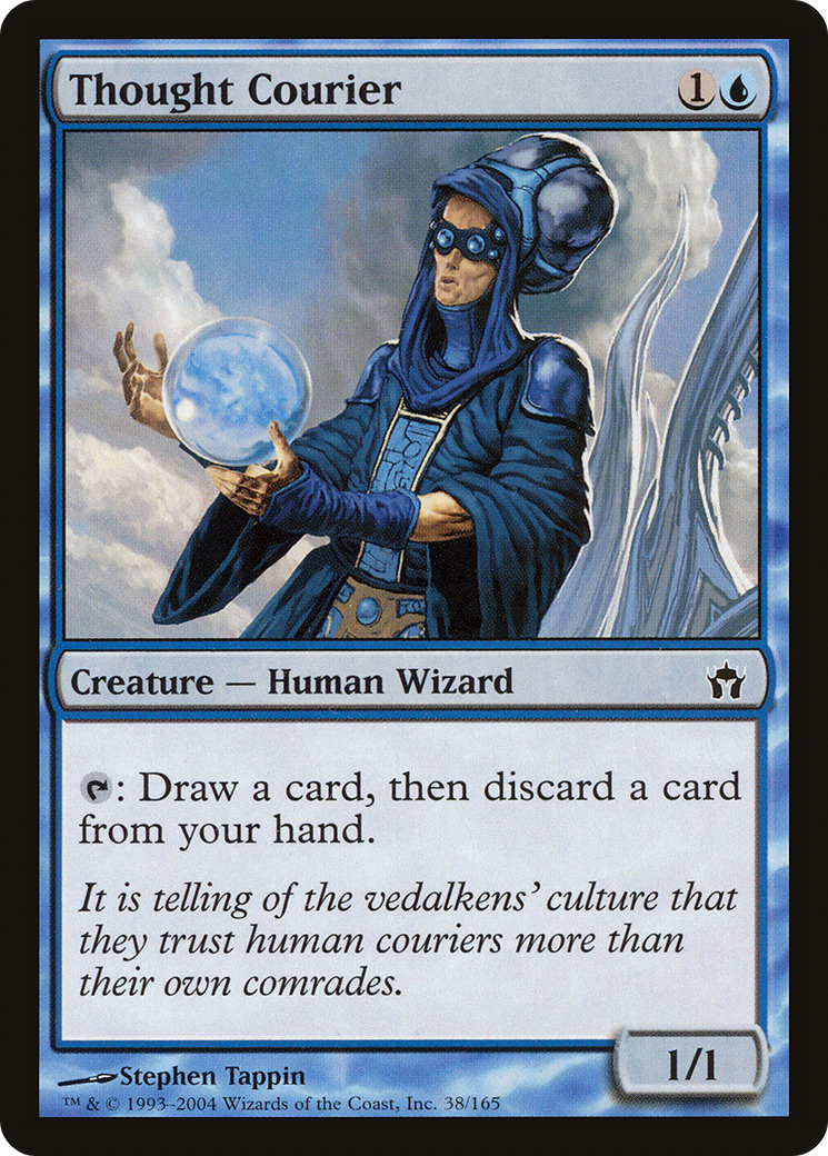 Thought Courier (5DN-038) - common - Foil